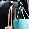 Car Seat Back Hooks with Headrest Hanger for Organizing Bags and Groceries