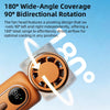 Portable Rechargeable Clip-On Fan with LED Display