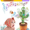 Dancing Cactus Toy with Music and Repeat Talking