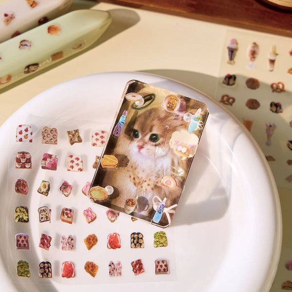 Waterproof Mini Sticker Book for Phone Cases & Crafts