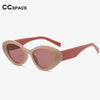 Oval Cat Eye Sunglasses