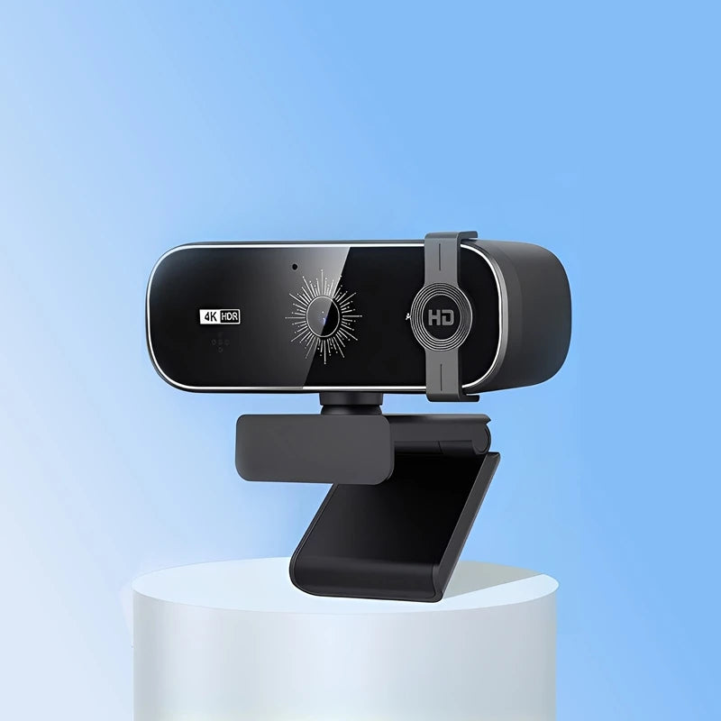 4K Webcam with Autofocus, Remote Control & Privacy Cover