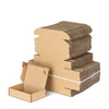 Set of 10 Natural Kraft Cardboard Boxes for Gifts & Storage