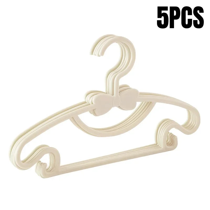 Space-Saving Kids' Anti-Slip Clothes Hangers (Set of 5/10/20/30/50)