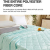 Summer Cooling Blanket with Breathable Polyester Fabric