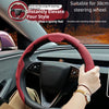 Premium Universal Leather Steering Wheel Cover