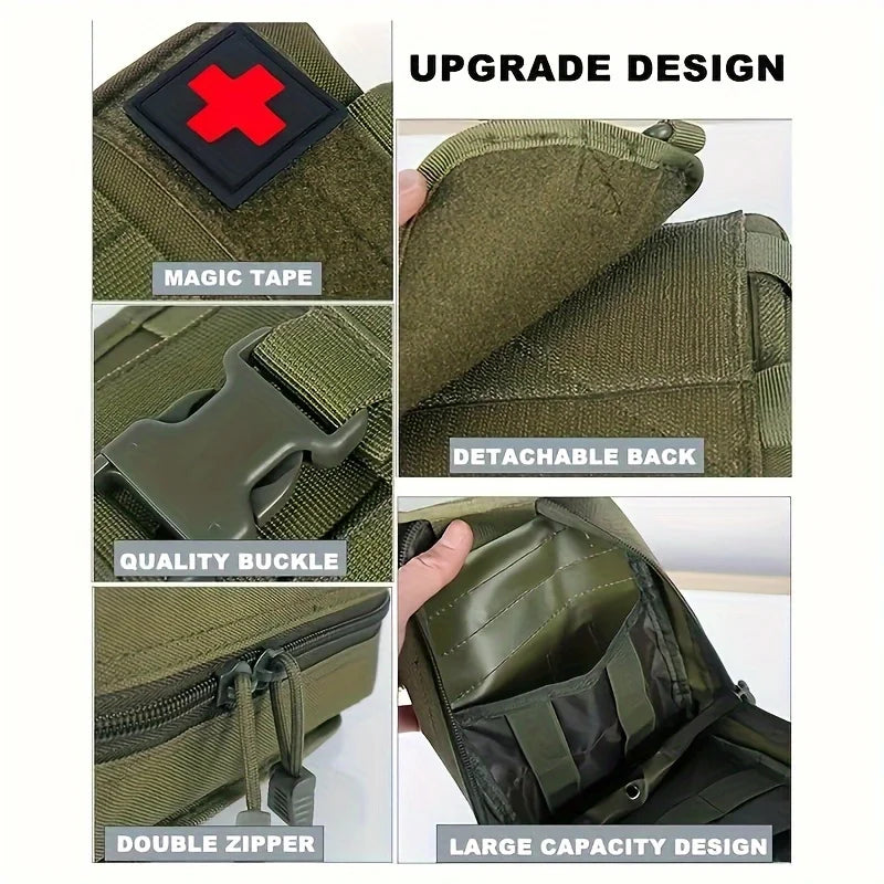 Portable First Aid Kit for Home & Travel