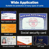 Clear PVC Card Protector Sleeves (5-Pack)