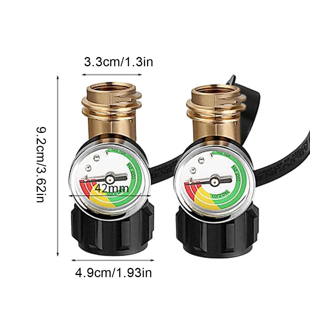 Propane Tank Gauge Level Indicator with QCC1/Type 1 Connection