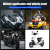 Motorcycle Z-Shaped Mirror Bracket for LED Light Mounting