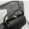 Classic Retro Crossbody Shoulder Bag with Textured Flap