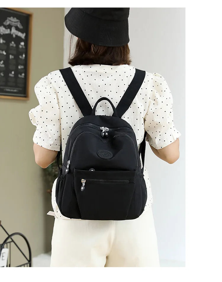 Durable Nylon Backpack for Daily Use