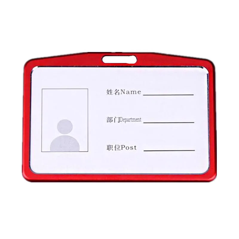Slim ID Badge Holder with Lanyard