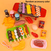Kids BBQ Playset with Grill and Simulated Food