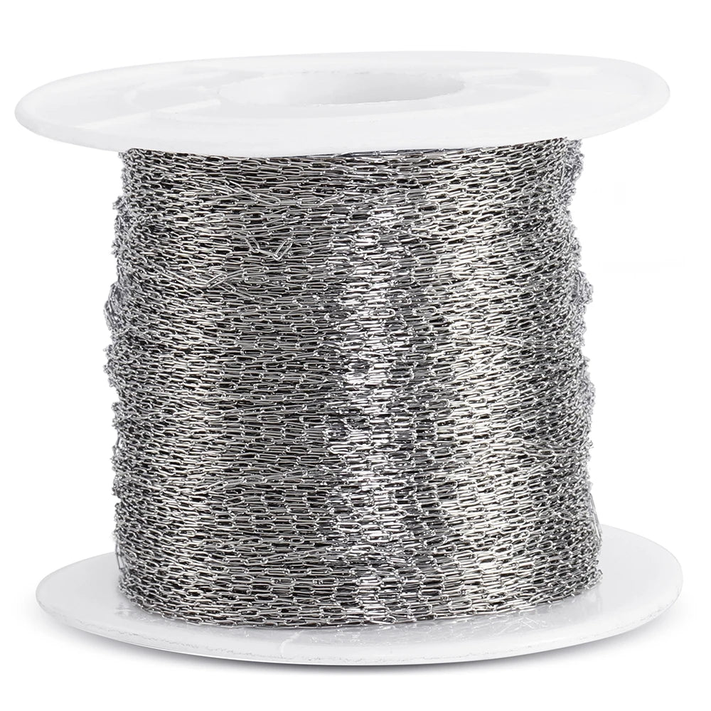 Gold Stainless Steel Cable Chain for Jewelry Making