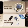 145W USB-C & USB-A Car Charger with Retractable Cable