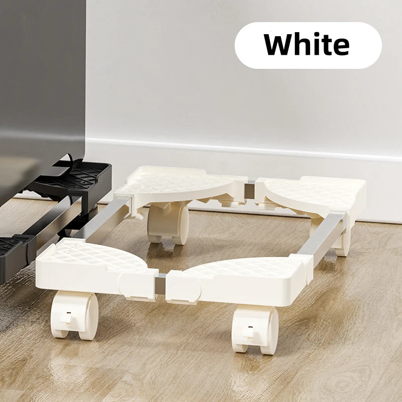 Adjustable Mobile PC Tower Stand with Locking Casters