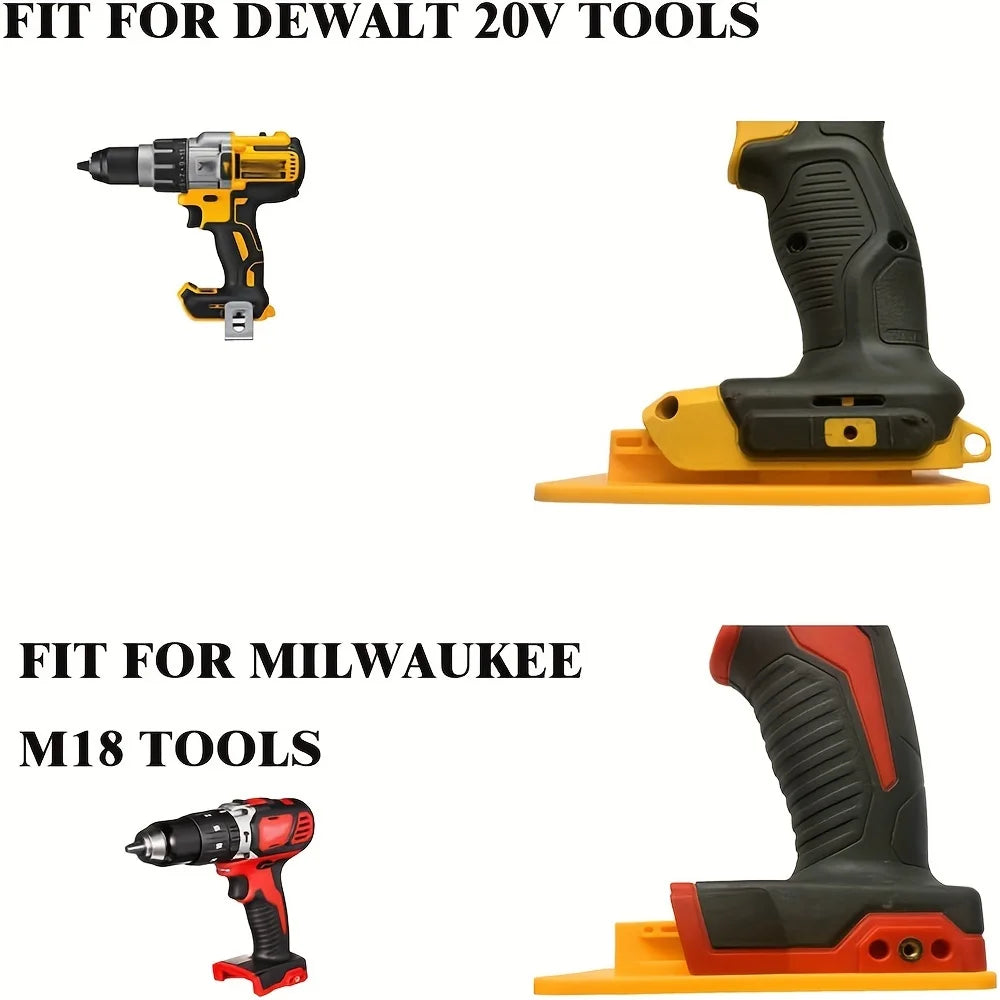 Wall-Mounted Tool Holder Rack for Cordless Power Tools