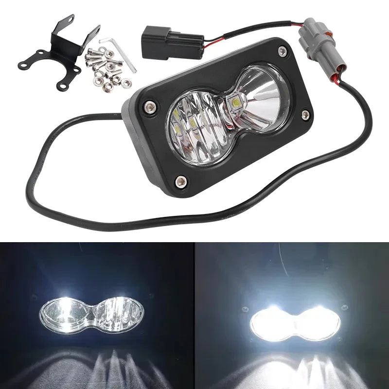 20W LED Spot and Flood Headlight Combo for Electric Bikes