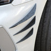 Universal Front Bumper Splitter Kit - 6-Piece Car Styling Fins