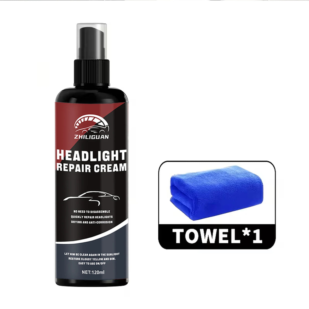 Professional Headlight Restoration Kit