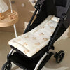 Plush Baby Stroller Seat Cushion - Soft Comfort Pad for Car Seats & Strollers