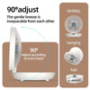 Rechargeable Wall-Mounted & Desktop Fan