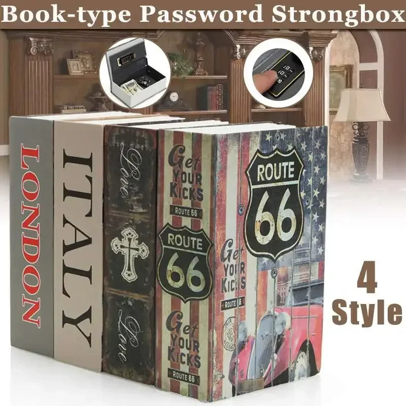 Hidden Dictionary Book Safe with Password Lock