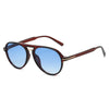 Retro Double-Beam Pilot Sunglasses