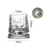 Crystal 360 Rotating Whiskey Glass