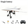 Electric Paper Airplane Kit with Gyro Stabilizer Remote Control