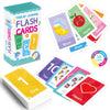 Montessori Learning Flash Cards Set - 58 Pieces for Early Education