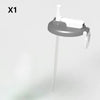 Reusable Silicone Soda Can Lid with Straw
