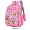 Capybara Cartoon Backpack Set for Kids