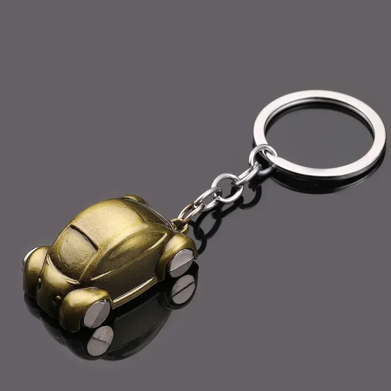 Gearbox Keychain with Turbo Hub and Brake Disc Pendant