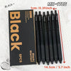 6-Pack Retractable Gel Pens - Quick-Drying, Smooth Writing