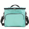 Insulated Oxford Lunch Bag with Adjustable Shoulder Strap