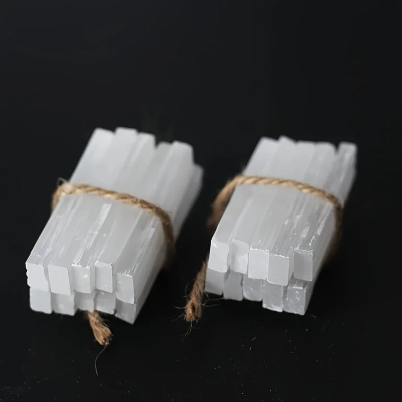 Natural Selenite Crystal Wand
