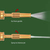Adjustable Brass Garden Hose Nozzle