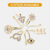 6-Piece Non-Piercing Nose Cuff Set