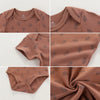Baby Cotton Bodysuit and Pants Outfit Set (4-Piece)