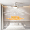Modern LED Ceiling Fan Light with Remote Control