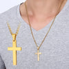 Stainless Steel Cross Pendant Necklace