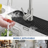 Silicone Sink Faucet Splash Guard & Drip Catcher Mat