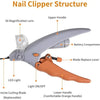 LED Pet Nail Clippers with Safety Light