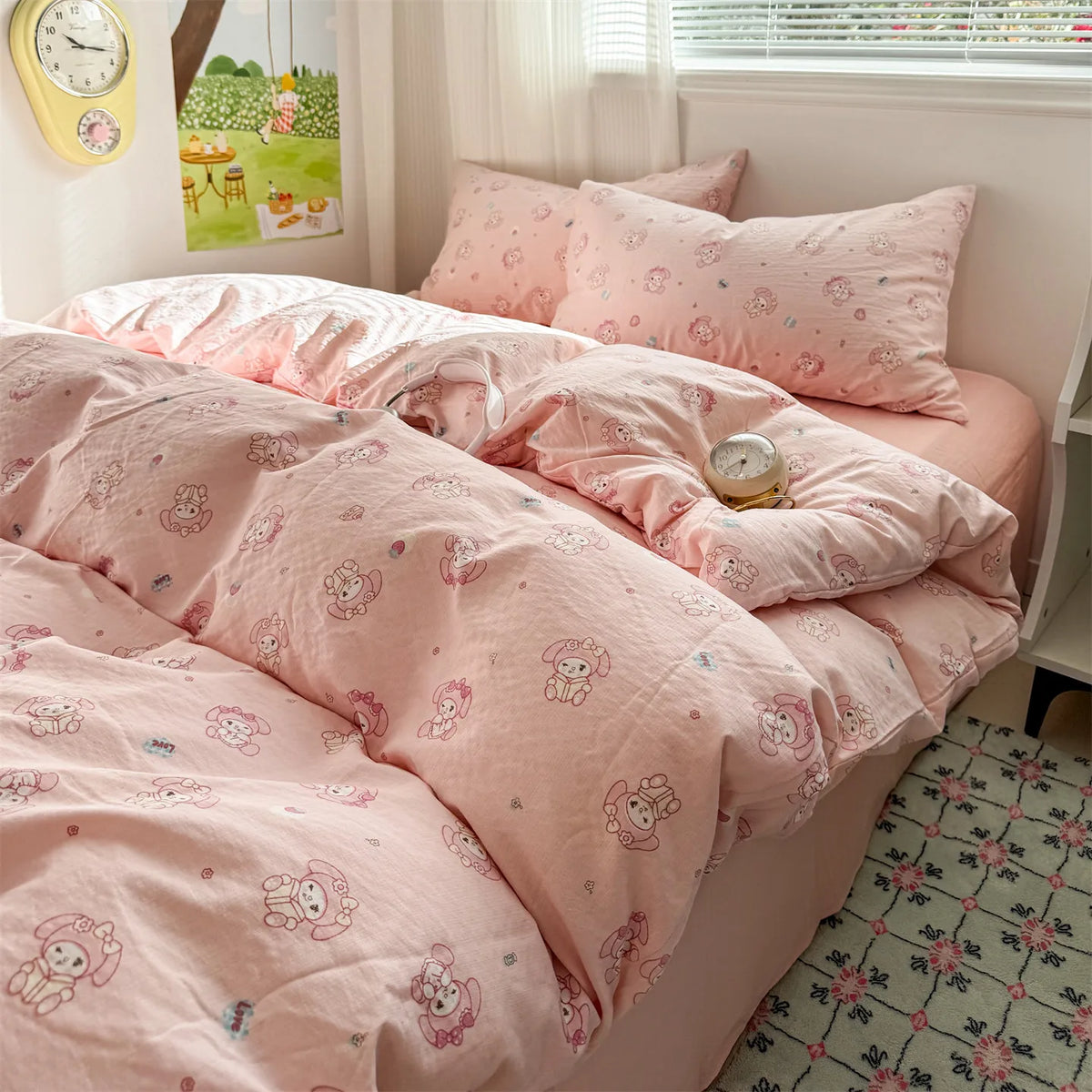 Ultra-Soft Microfiber Duvet Cover Set with Pillowcases
