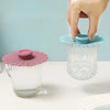 Sunflower Silicone Cup Cover – Dustproof Lid for Mugs, Coffee & Tea Cups