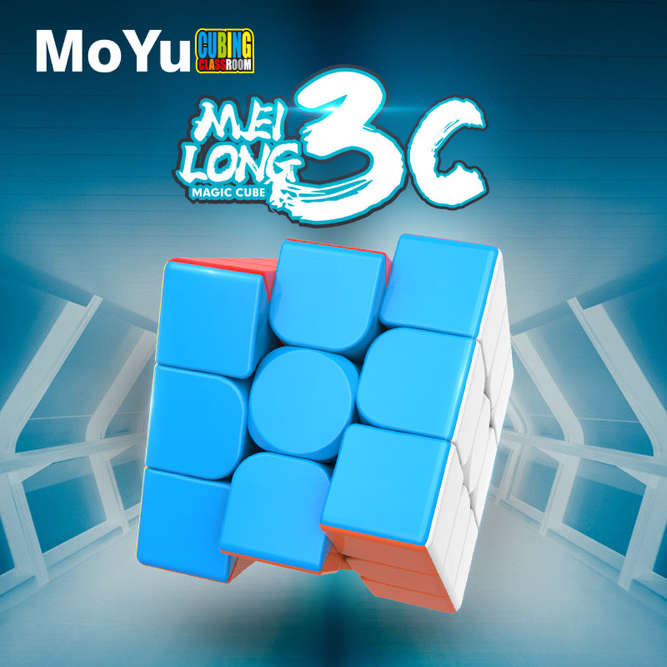 Meilong 3x3 Speed Cube – Stickerless Puzzle for All Ages