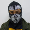 Cotton Balaclava Face Mask with Skull Design