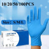 Blue Nitrile Disposable Gloves – Waterproof & Durable